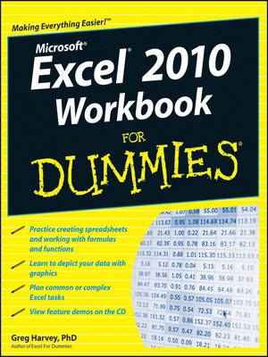 cover image of Excel 2010 Workbook For Dummies